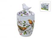 Банка для сыпучих продуктов (конус) "Birds" d=9,5см h=17см v=600мл