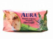 Влажные салфетки Аура Ultra comfort для детей 100шт. Алое + вит. Е