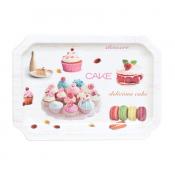 Поднос sweet desserts 40x28см