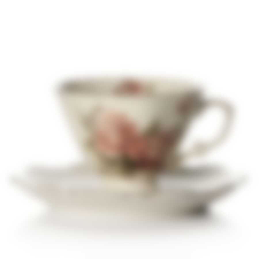 Чайный набор на 6 персон Lefard "Корейская роза" 200 мл