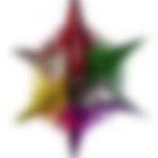 Набор подвесок, 4 штуки, 23,5 х 17,5 см