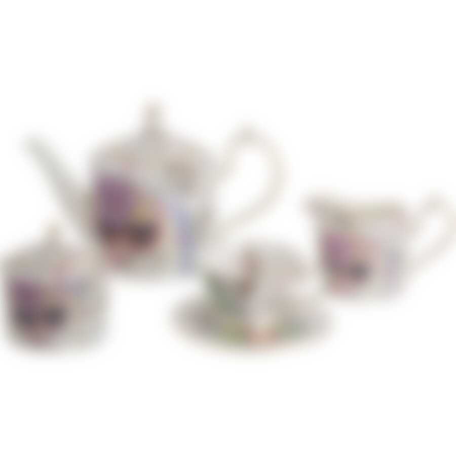 Чайный сервиз на 6 персон Lefard Радуга, 15 предметов