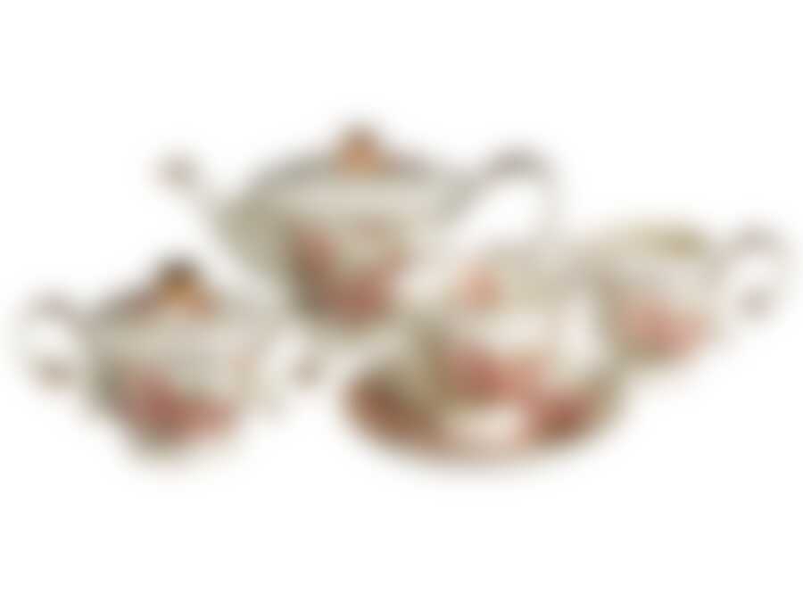 Сервиз чайный на 6 персон Lefard Корейская Роза,15 предметов