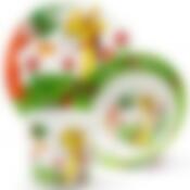 Набор детской посуды Loraine Жираф, 3 предмета