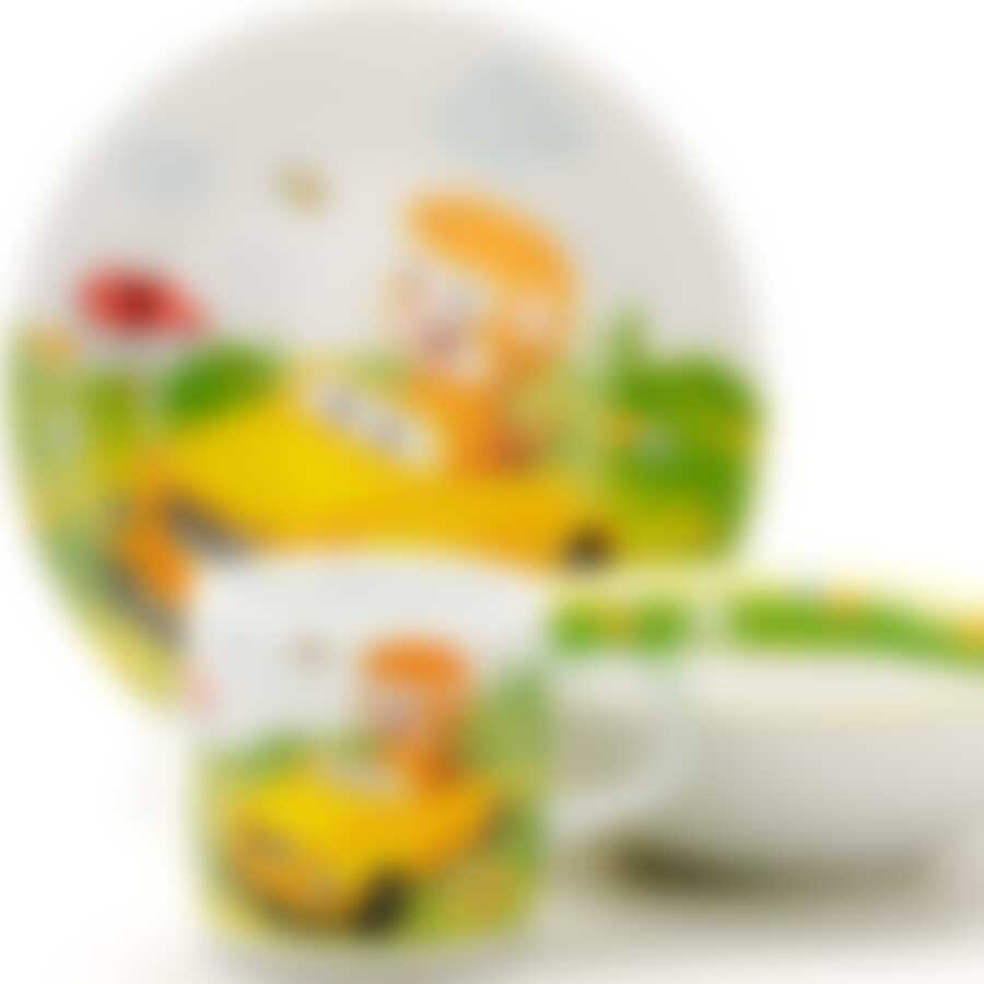 Набор детской посуды Loraine Машинка, 3 предмета