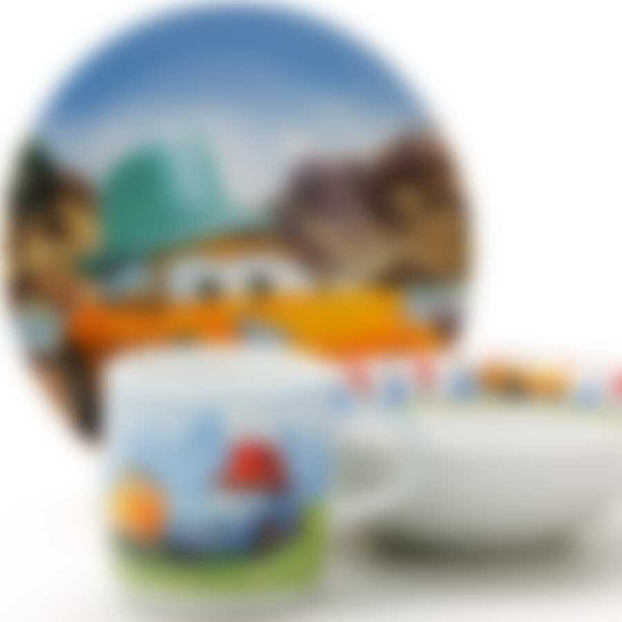 Набор детской посуды 3 предмета Lorain Тачки, 3 предмета