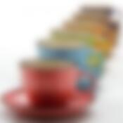 Чайный набор на 6 персон Loraine Сияние, 220 мл на металлической подставке