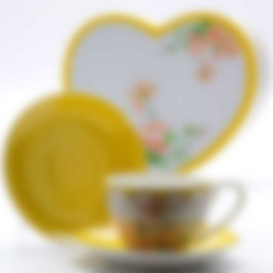 Чайный набор на 2 персоны Mayer&Boch "Садовые розы", 220 мл