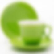 Набор чайный на 2 персоны Loraine Радуга зеленая, 220 мл