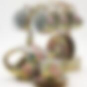 Чайный сервиз на 6 персон Loraine Цветы, 14 предметов