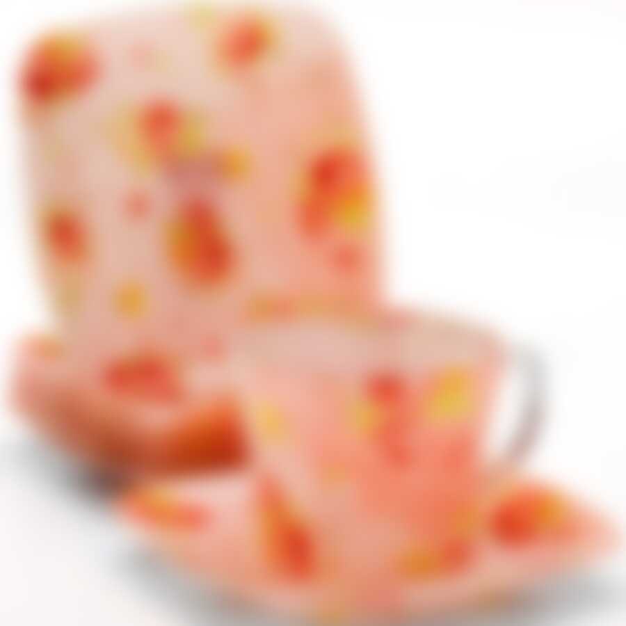 Чайный набор на 6 персон Loraine Розовые Розы, 200 мл