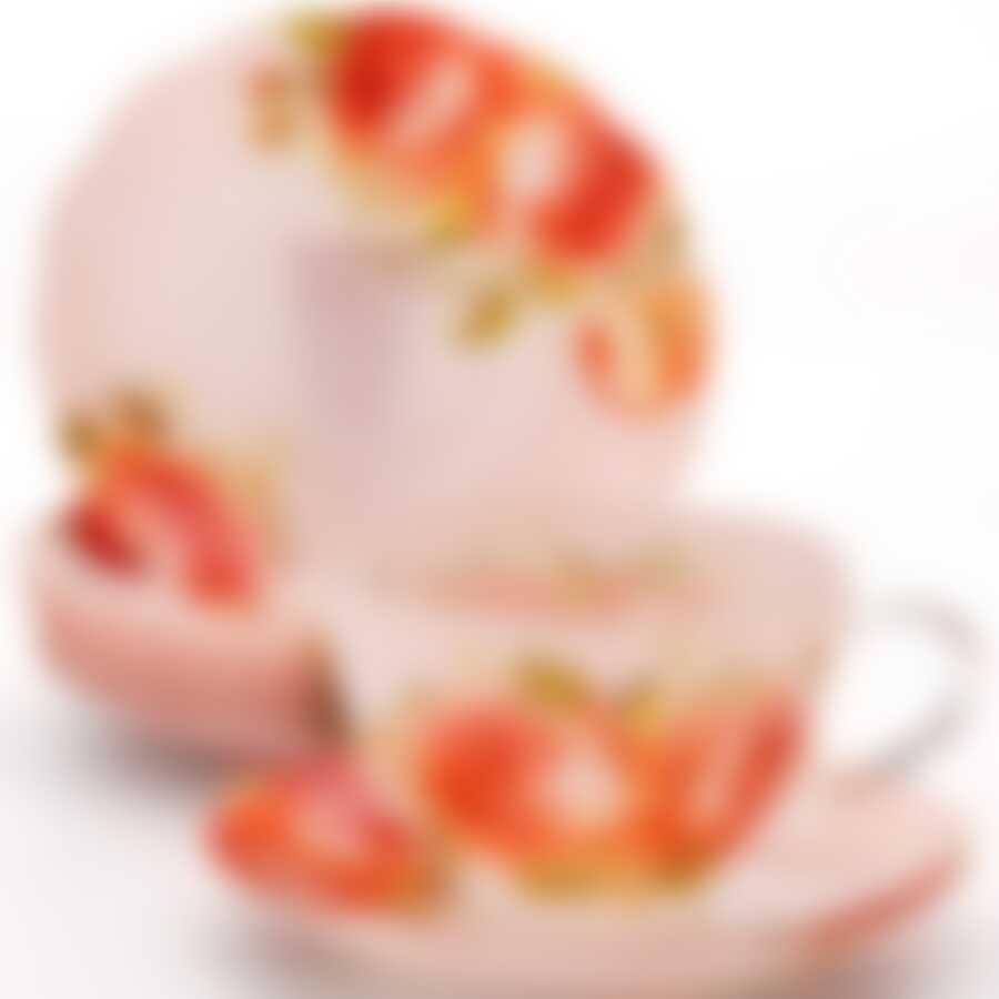 Чайный набор на 6 персон Loraine Розы, 200 мл