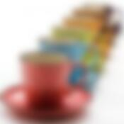 Чайный набор на 6 персон Loraine Сияние, 220 мл на металлической подставке