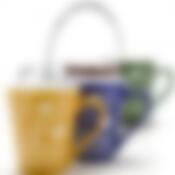 Набор кружек 5 пр.340 мл на подставке LR 24659