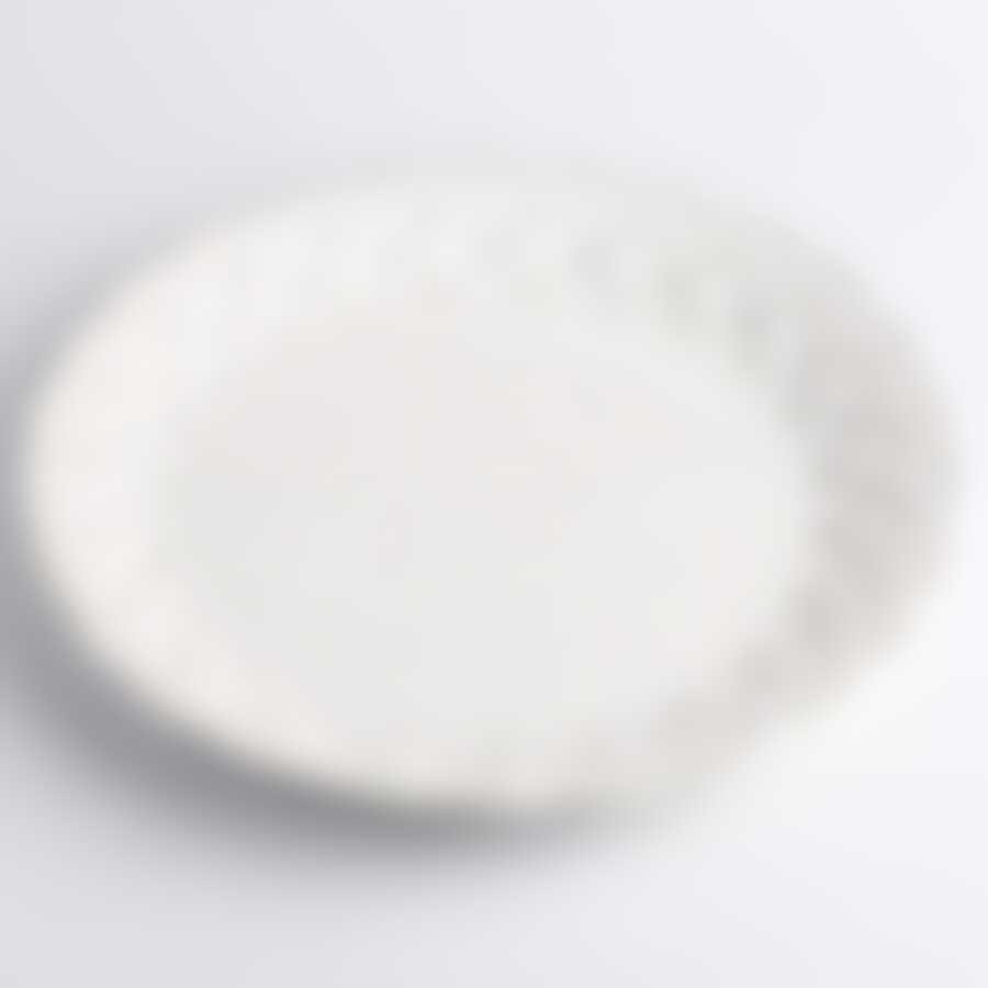 Блюдо круглое Mayer&Boch Ажур Стразы, 26,5х26,5х3 см