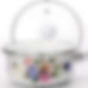 Ковш эмалир с/кр 20см 2,2л "РОЗЫ" МВ