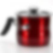 Молоковарка "Mayer & Boch" со свистком, цвет: красный, 1,5 л