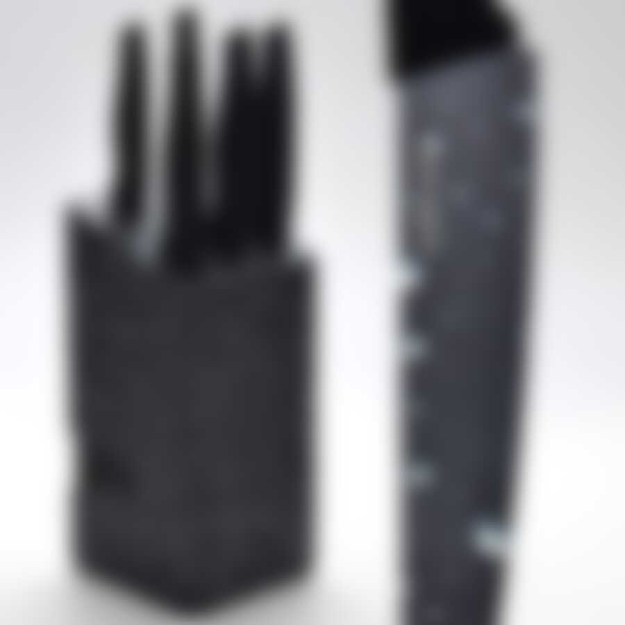 Набор ножей 5 пр.с точилкой на подставке сил/р МВ