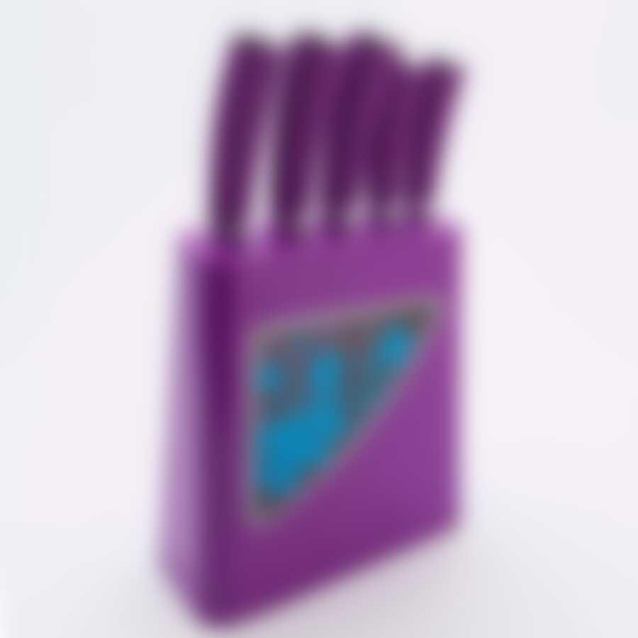 Набор ножей 6пр на подставке МВ