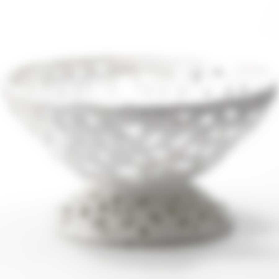 Конфетница ажурная 18,5х18,5х10см МВ
