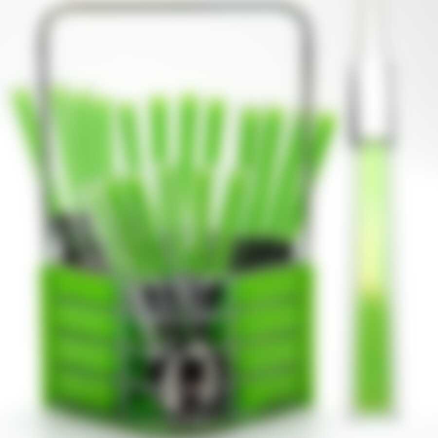 Набор столовых приборов "Mayer & Boch" салатовый, 25 предметов