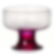 Ваза для мороженого Pasabahce IceVille, объем 250 мл (ножка цв. фуксии)