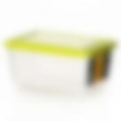 Емкость для продуктов прямоугольная 0,4 л (салатовый)