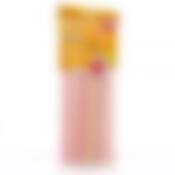 Трубочки праздничные цветные со сгибом Paterra, 50 шт