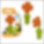 Пробка для бутылки ** "Цветок" 3цв NEW