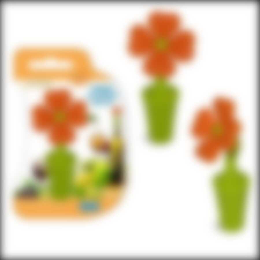 Пробка для бутылки ** "Цветок" 3цв NEW