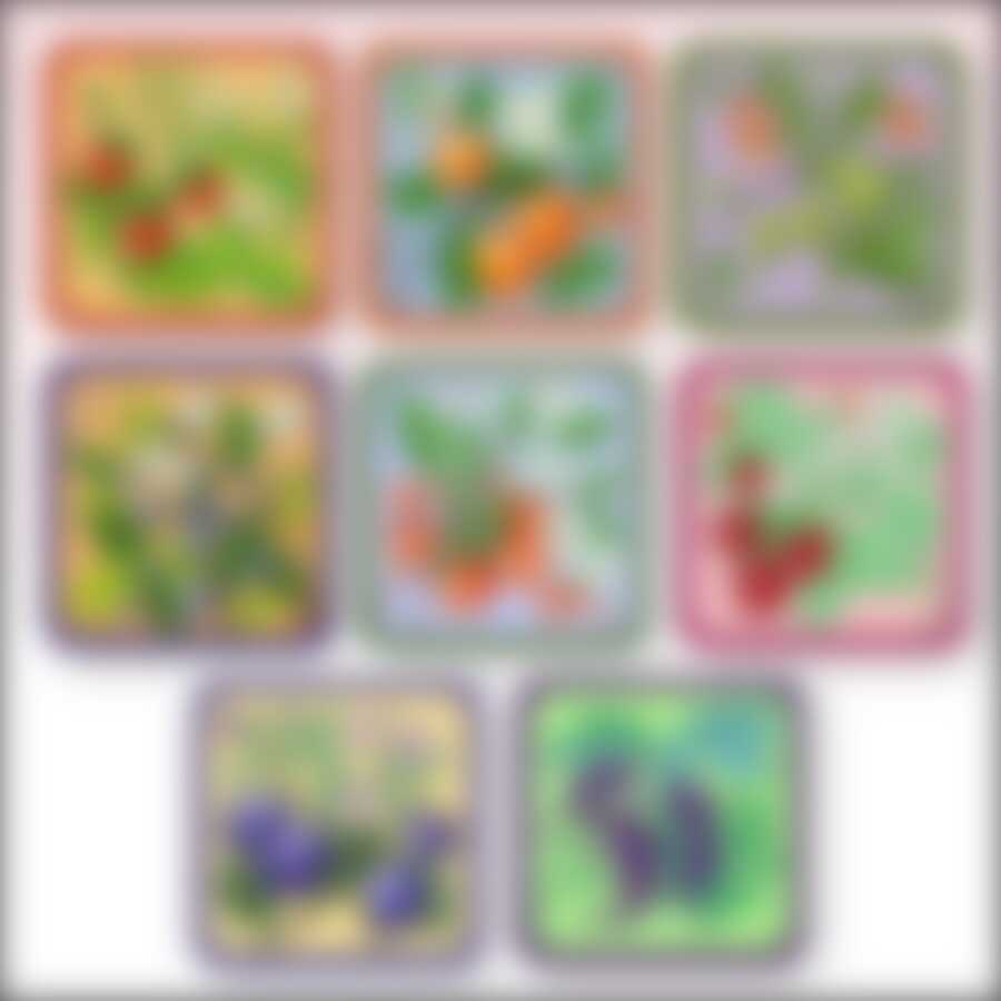 Прихватка Мультидом "Ягодки", 17х17 см (цвета в ассортименте)