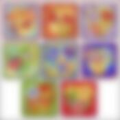 Прихватка "Сердечки" (мини) 8 диз