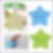 Ситечко для ванной Мультидом "Улавливатель волос", 15х15 см