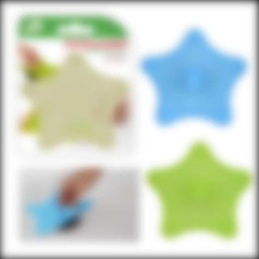 Ситечко для ванной Мультидом "Улавливатель волос", 15х15 см