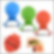 Овощечистка "Улыбка" 3 цв NEW