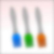 Кисточка д/вып * силик дл 17 см 3 цв