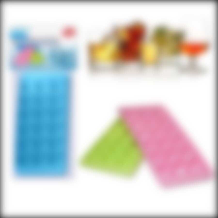 Форма для льда 21,5*10*3 см 3 цв