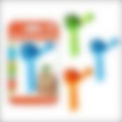 Зажим д/пакетов "Птичка" 3цв. New