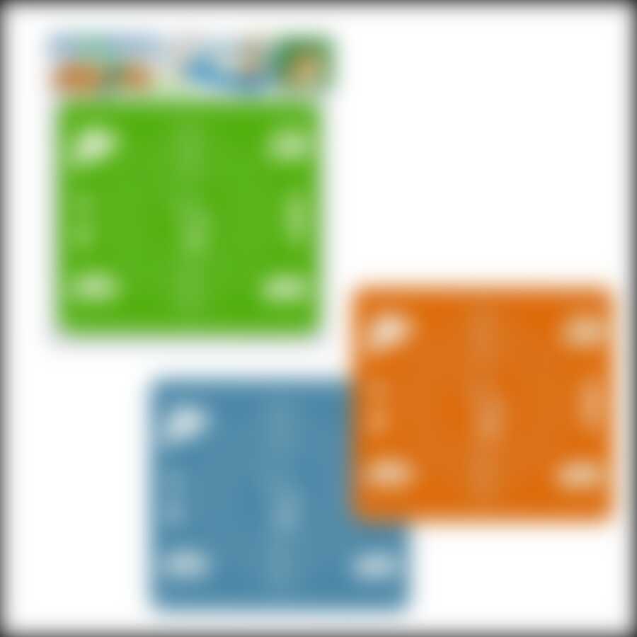 Коврик кулинарный с разметкой Мультидом,  29х26 см (цвета в ассортименте)