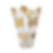 Ваза "СИДНЕЙ ГОЛД" высота=30 см.