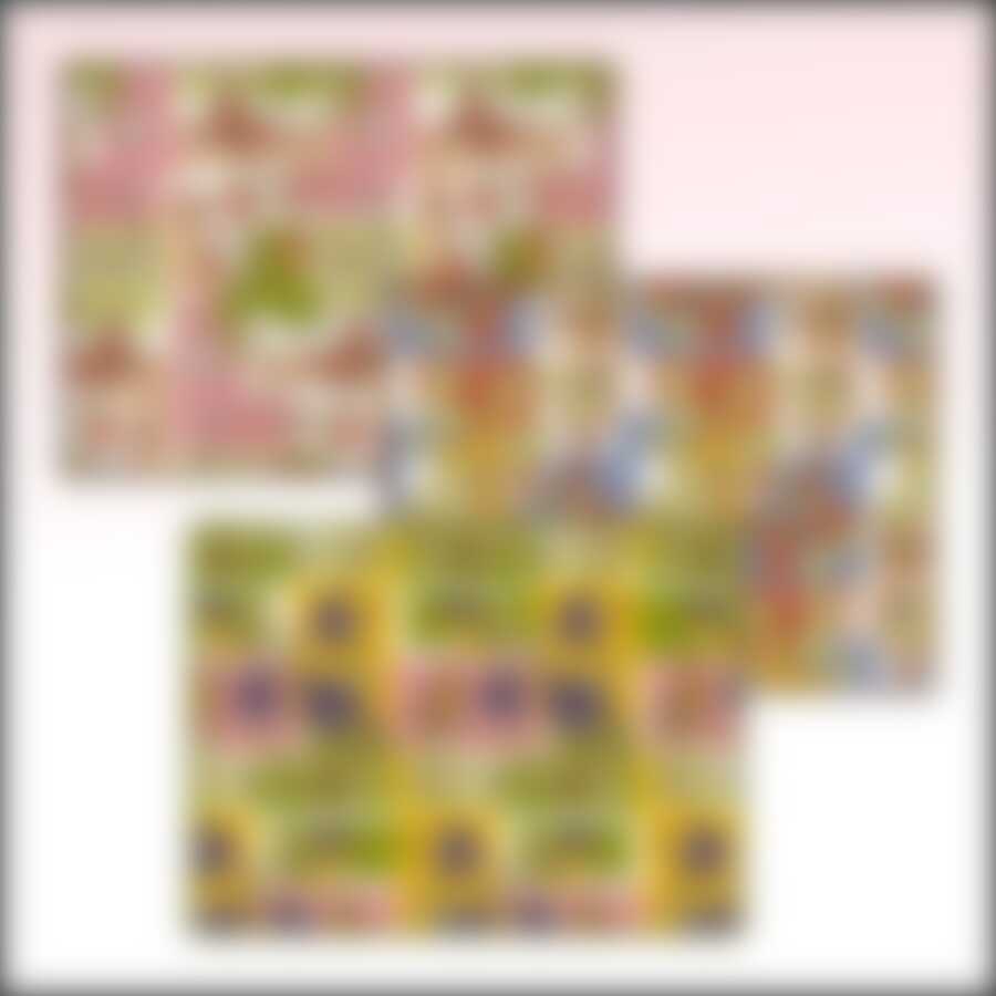 Салфетка для сушки посуды Цветочки, 1 шт  38*51см (дизайн в ассортименте)