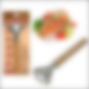 Рыбочистка "Ретро" (с дер. ручкой) упак