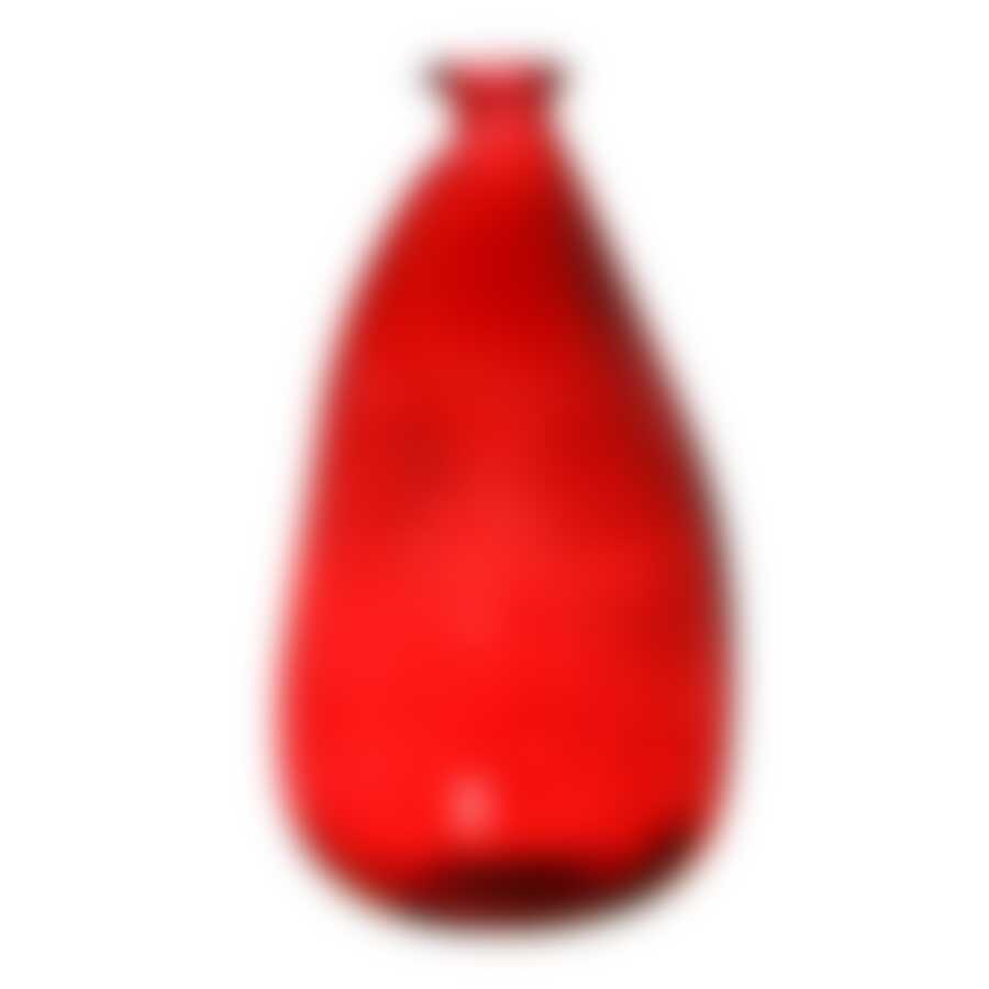 Ваза "СИМПЛИСИТИ" высота=36 см,красная