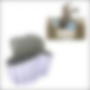 Подставка для щетки и губки "Мультидом", 14 х 12 х 6 см