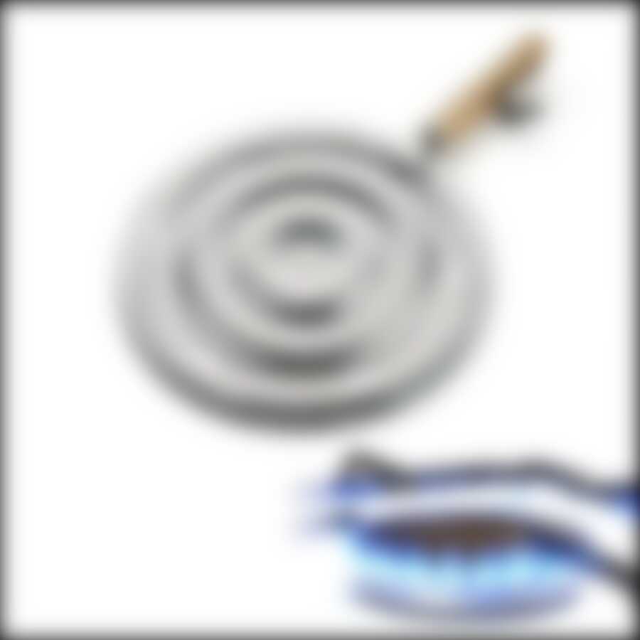 Рассекатель пламени с ручкой для газовой плиты Мультидом, D=21 см