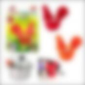 Подставка для крышки и ложки силикон Мультидом "Петушок" (цвета в ассортименте)