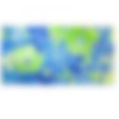 Полотенце пляжное "Bonita", махровое, цвет: синий, 75 x 150 см