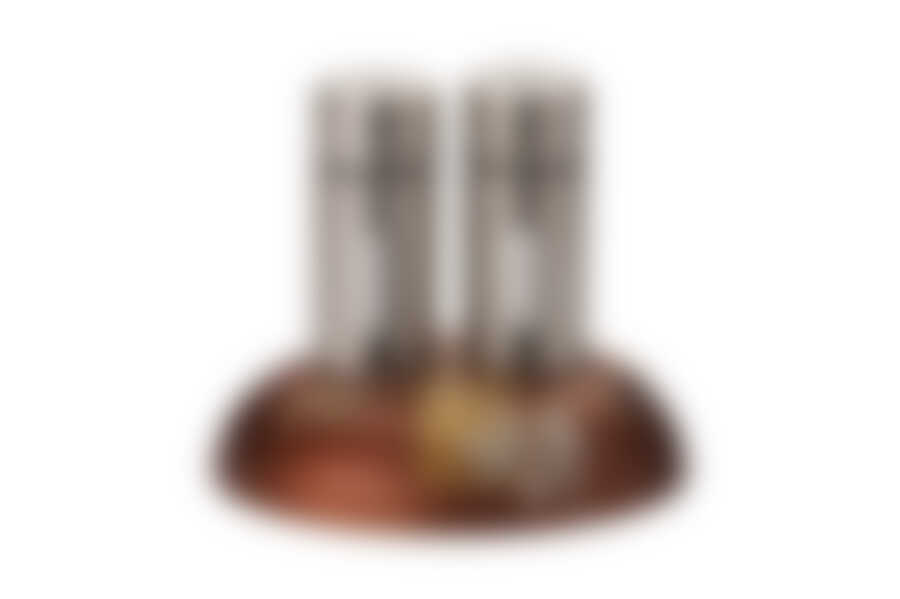 Набор для специй Primanova Mimoza на подставке, 3 предмета