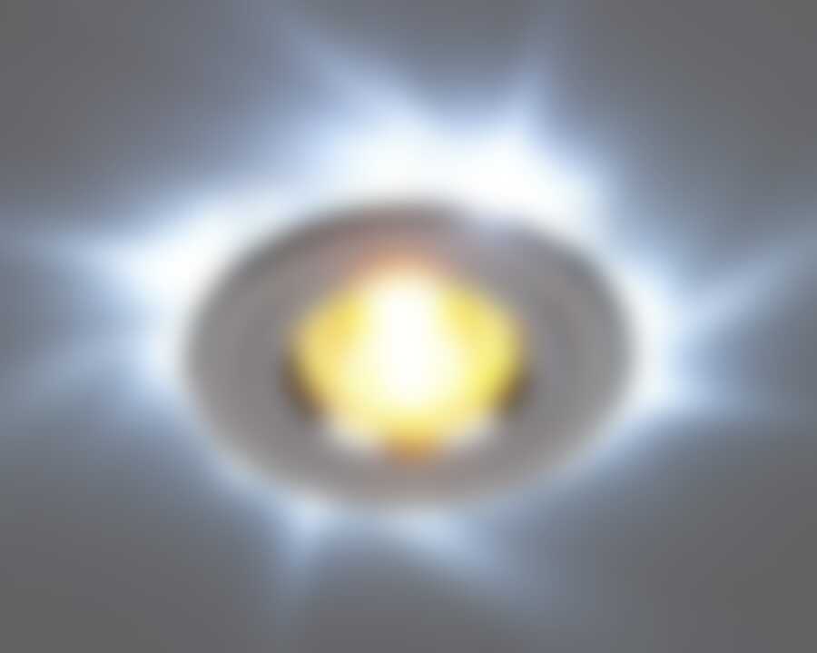 Светодиодный точечный светильник 2020/2 SL/LED/WH (хром / белый)