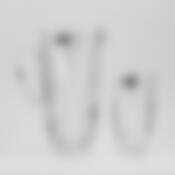 Набор питьевой 7 предметов Crystalite Bohemia "Квадро", 1,1л + 6ст. 350 мл